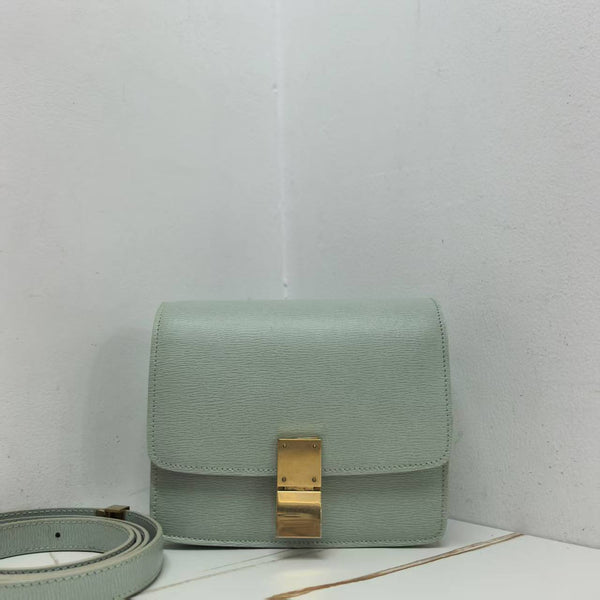 Pre-owned Celine Classic Box Bag Smooth Leather Teen