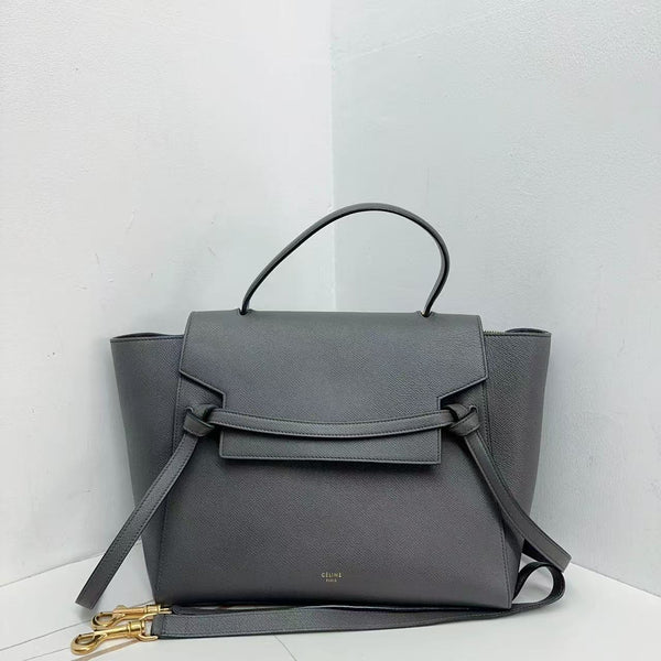 Pre-owned Celine Belt Bag Textured Leather Medium
