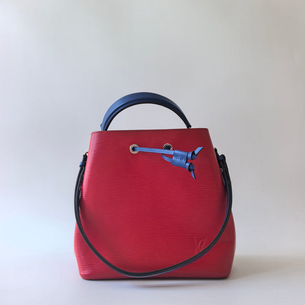 Pre-owned Louis Vuitton NeoNoe Handbag Epi Leather MM
