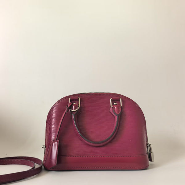 Pre-owned Louis Vuitton Alma Handbag Epi Leather BB