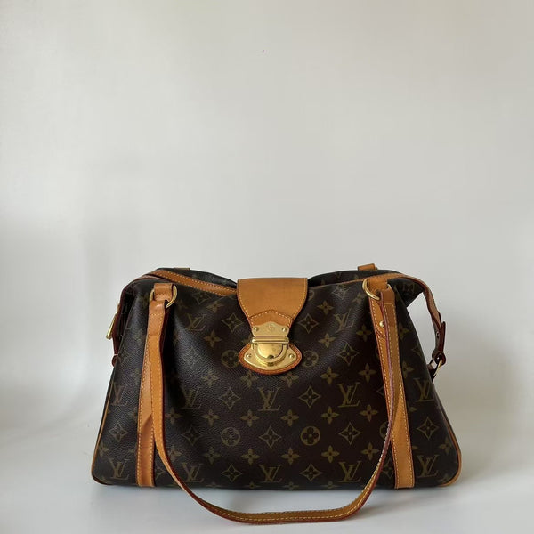 Pre-owned Louis Vuitton Stresa Handbag Monogram Canvas PM