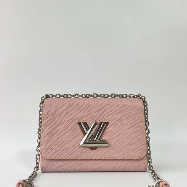 Pre-owned Louis Vuitton Twist Powder Pink Crossbody