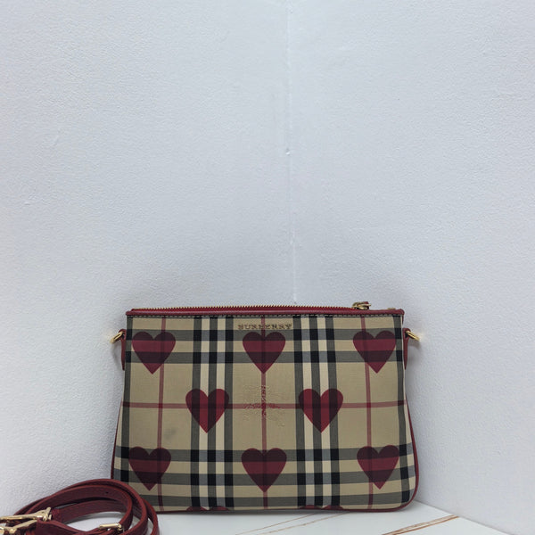 Pre-owned Burberry Clutch Pouch Crossbody
