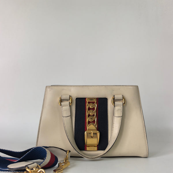 Pre-owned Gucci Sylvia Handle Crossbody