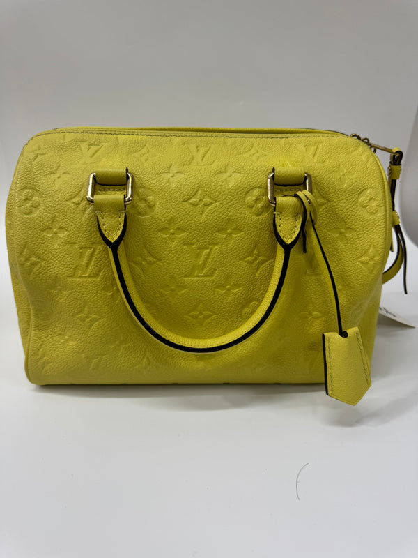 Pre-owned  Louis Vuitton Empreinte All Leather Speedy30 Crossbody