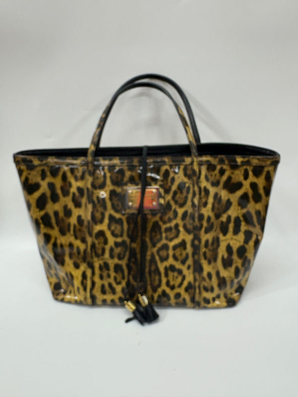 Pre-owned Dolce&Gabbana Leopard print Tote