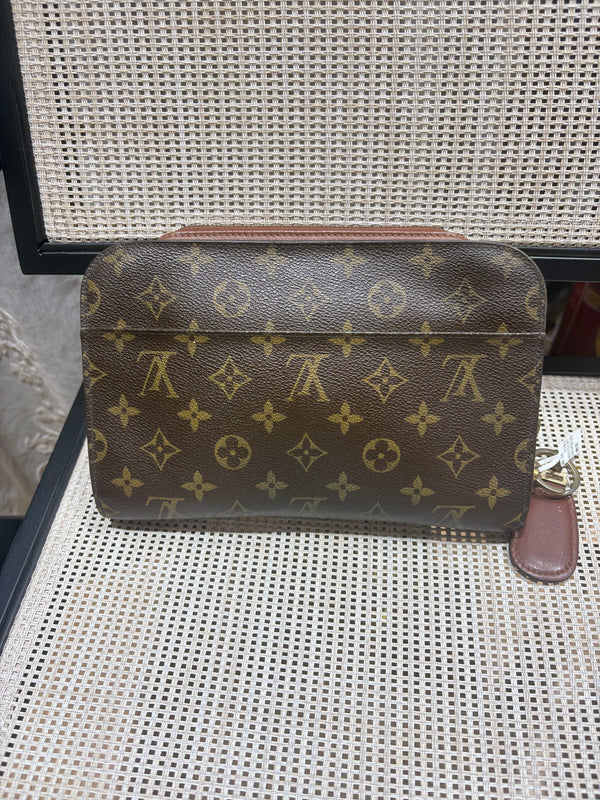 Pre-owned Louis Vuitton Vintage Clutch Monogram