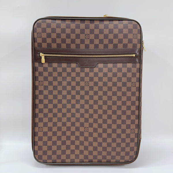 Pre-owned Louis Vuitton Demier Ebene Travel Suitcase