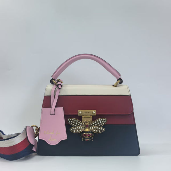 Pre-owned Gucci Queen Margret Top Handle