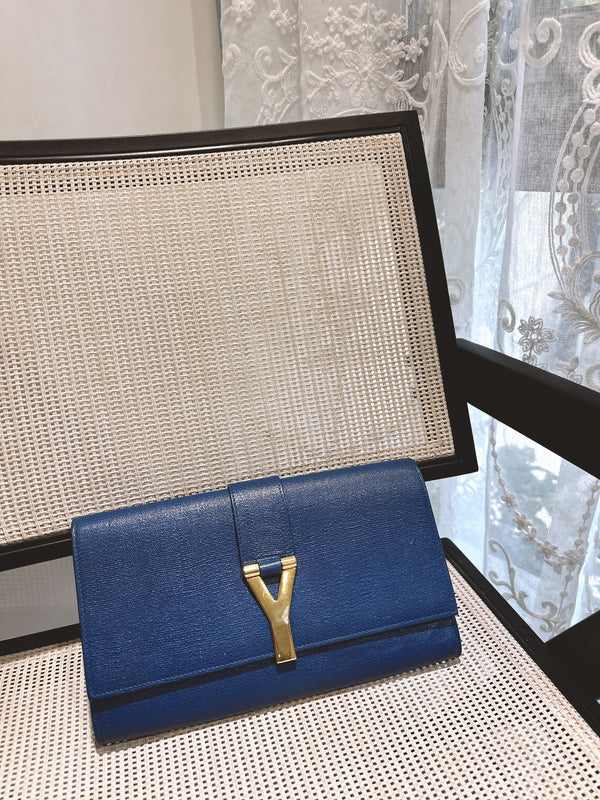 Pre-owned Saint Laurent Y Cabas Clutch