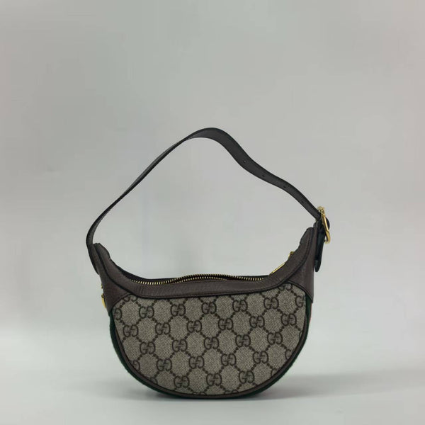 Pre-owned Gucci Underarm GG Supreme Canvas Shoulder Bag