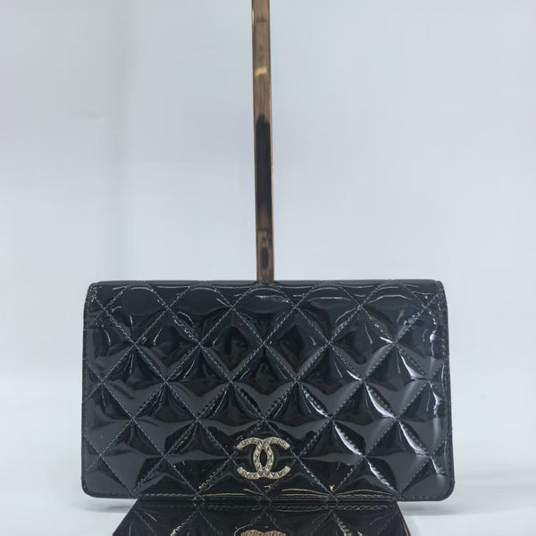 Pre-owned Chanel Patent Leather Wallet
