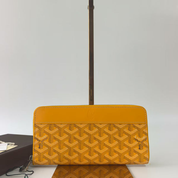 Pre-owned Goyard Zippy Long Wallet