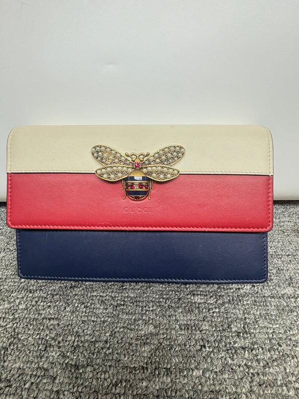 Pre-owned Gucci Queen Margret WOC Crossbody