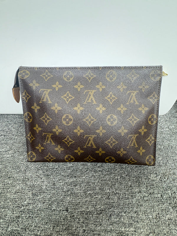 Pre-owned Louis Vuitton Make-up Pouch Monogram