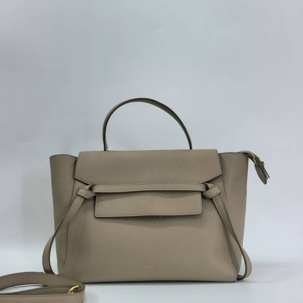 Pre-owned Celine Belt Grainy Calfskin Crossbody