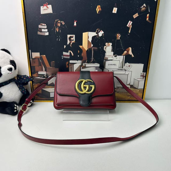 Pre-owned Gucci Avri Classic Crossbody Calfskin Patchwork
