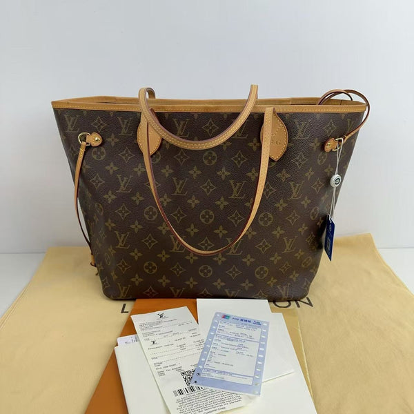 Pre-owned Louis Vuitton Neverfull Monogram Handbag/Tote