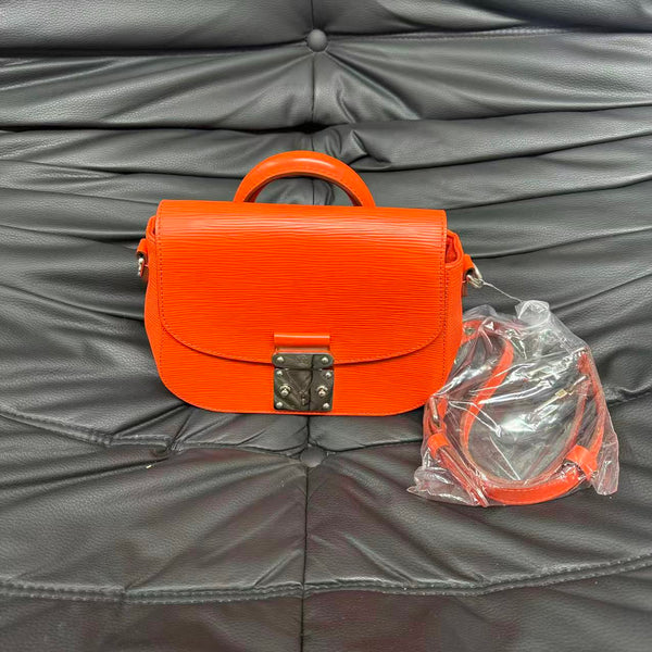 Pre-owned Louis Vuitton Orange Epi Crossbody