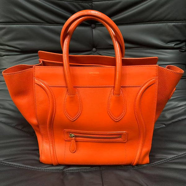 Pre-owned Celine Luggage Smooth Teen Calfskin Tote