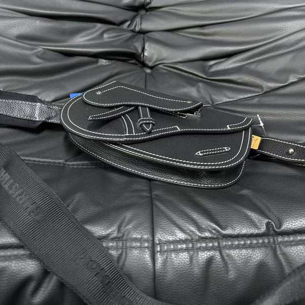 Pre-owned Christian Dior Kaws Saddle Crossbody