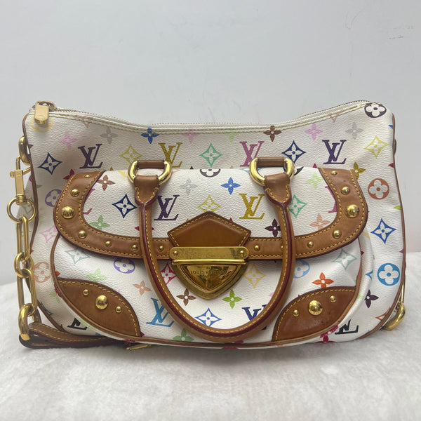 Pre-owned Louis Vuitton Rita Handbag Monogram Multicolor